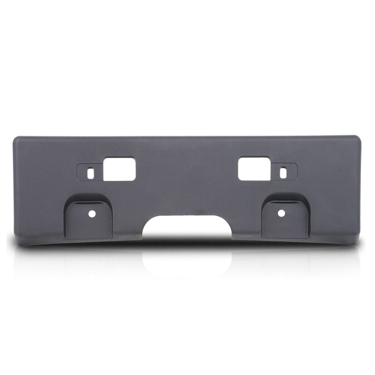 For 10-12 Nissan Sentra Front Bumper License Plate Tag Mount Bracket Holder Kit