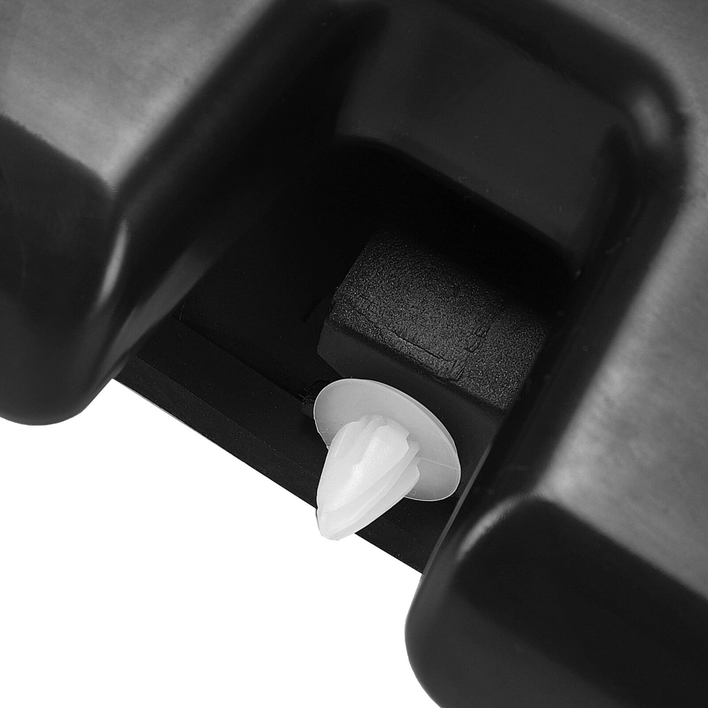 For 14-21 Toyota Tundra Platinum Style Upper Grille Hood Bulge Scoop Gloss Black