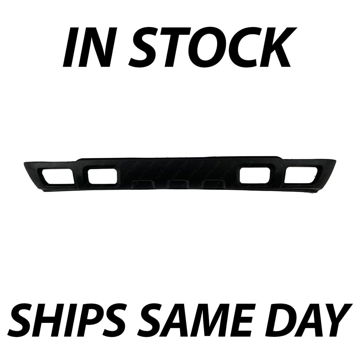 Textured Black - Front Lower Bumper Air Deflector for 2003-2006 Chevy Silverado