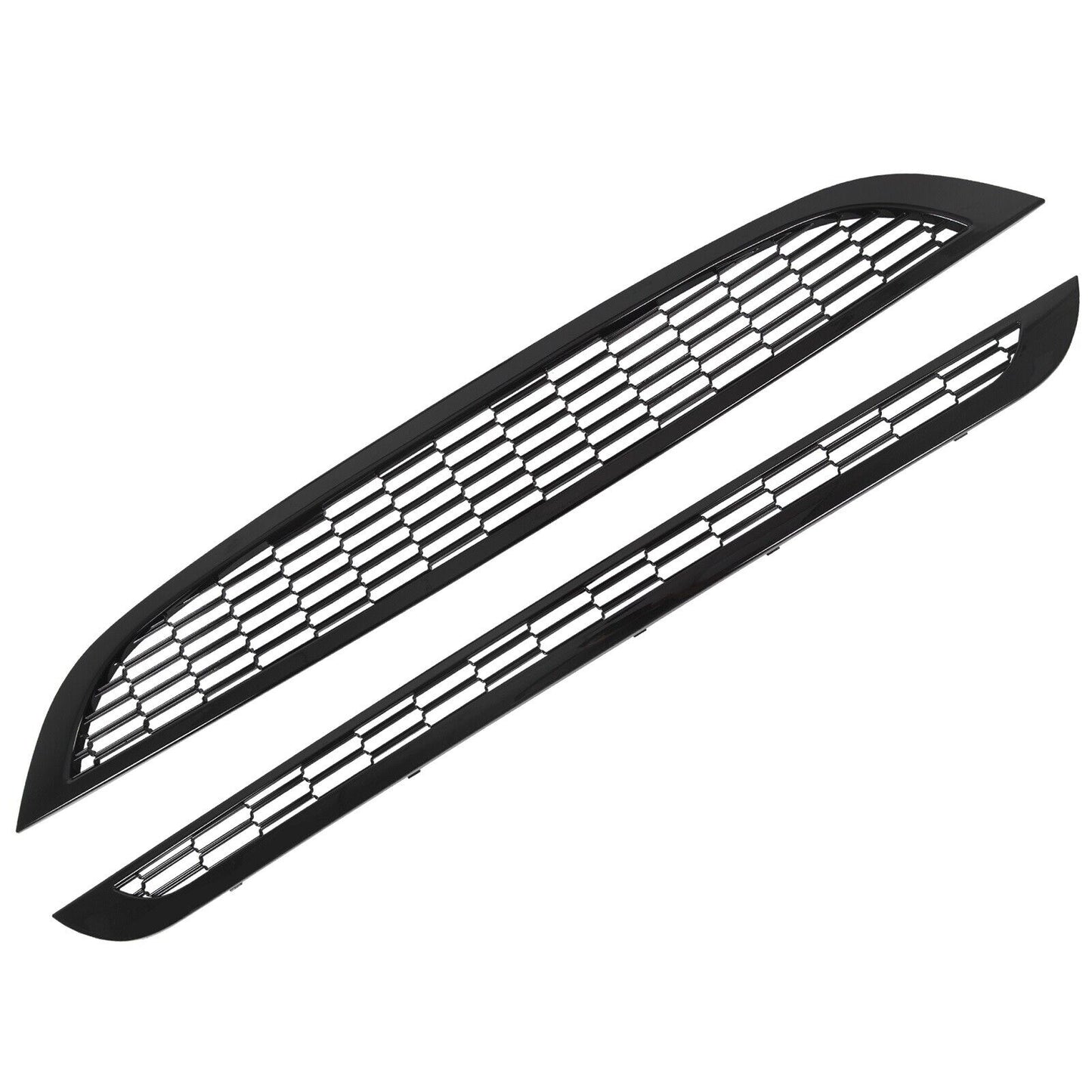 Fit 2002-06 Mini Cooper R50 R52 R53 JCW Style 2 PCS Honeycomb Mesh Grill Grille