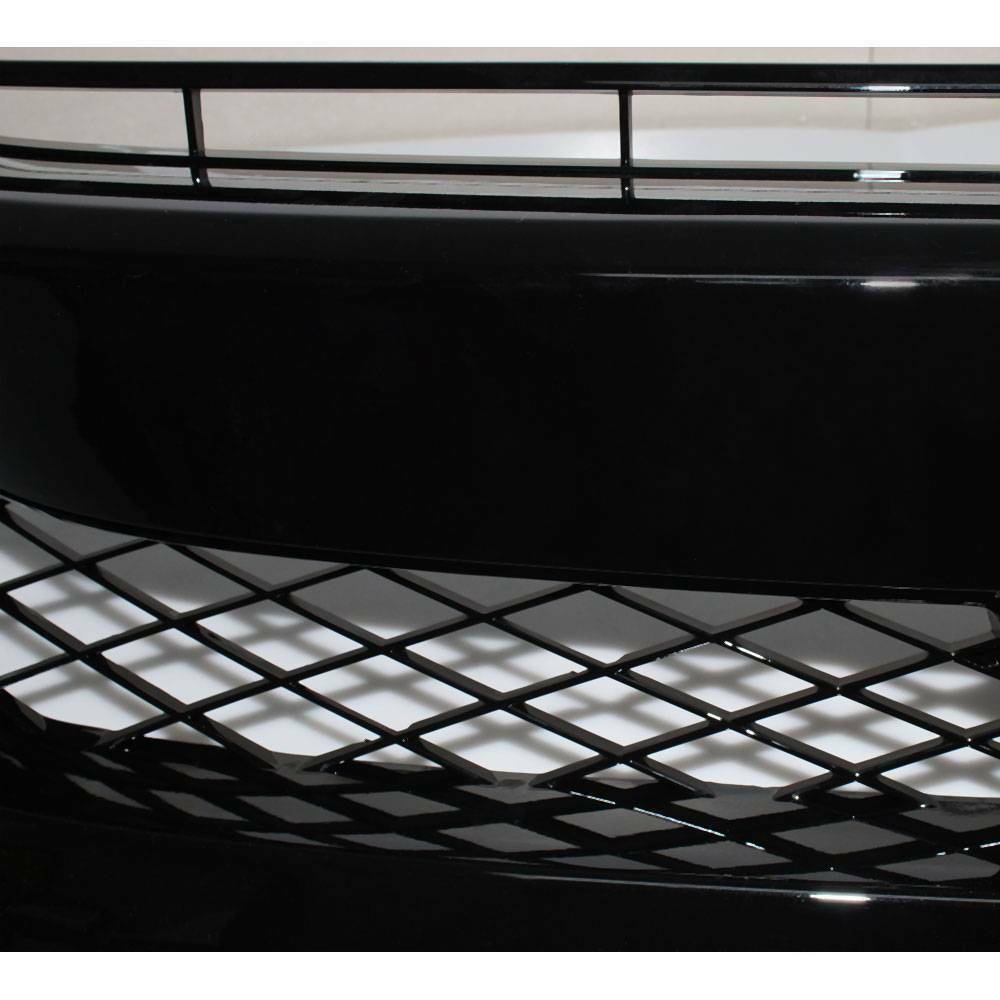 For 2016-2018 Honda Civic Si Front Upper Grille Grill w/Headlight Eyelid Molding