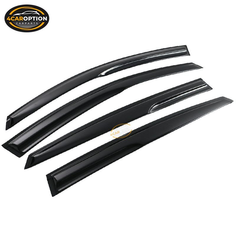 Fits 11-15 Kia Optima Mugen Style Window Visors Rain Sun Guard Vent 4 Pieces Set