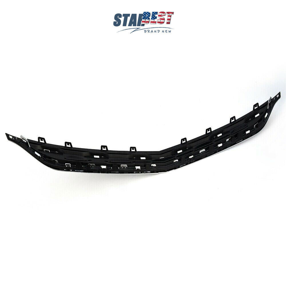 Front Bumper Cover & Upper and Lower Grille Fit For 2016 2017 2018 Chevy Malibu
