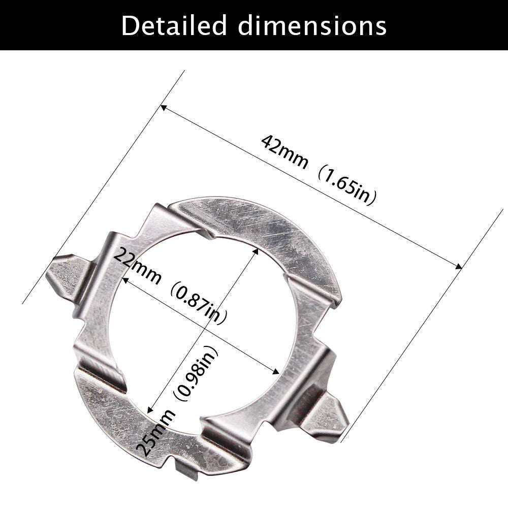 US Location H7 LED Headlight Adapter Retainer Holder for Mercedes Benz B Series
