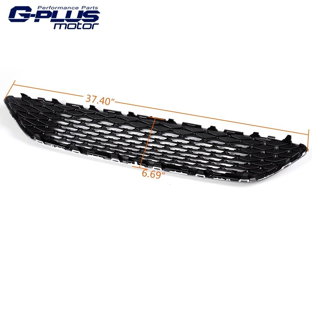 Replacement Front Upper Center Grille Fit For 2015-17 Ford Focus S Se F1EZ8200B