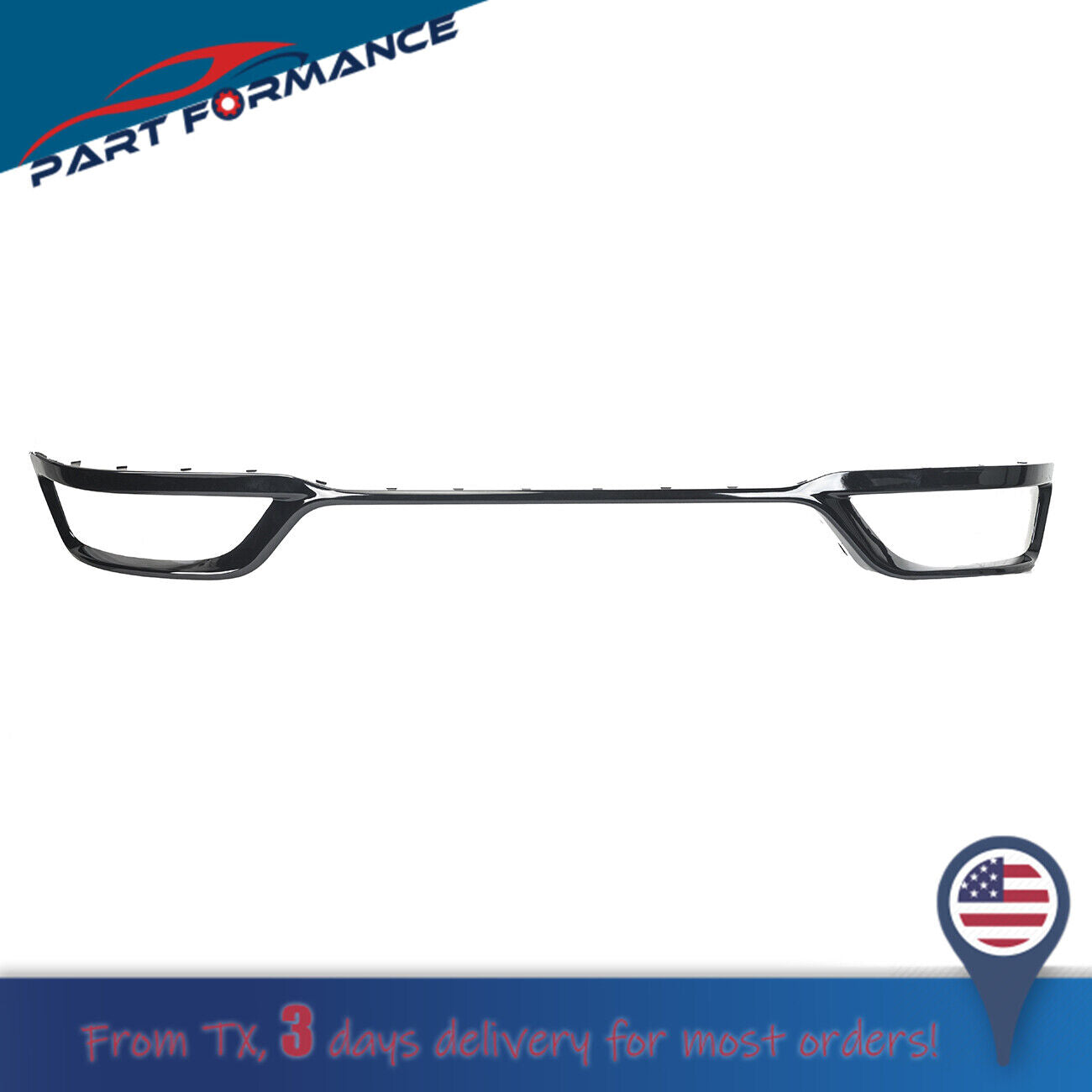 Bumper Face Bar Trim Molding Step Pad Front for Chrysler 300 2015-2021