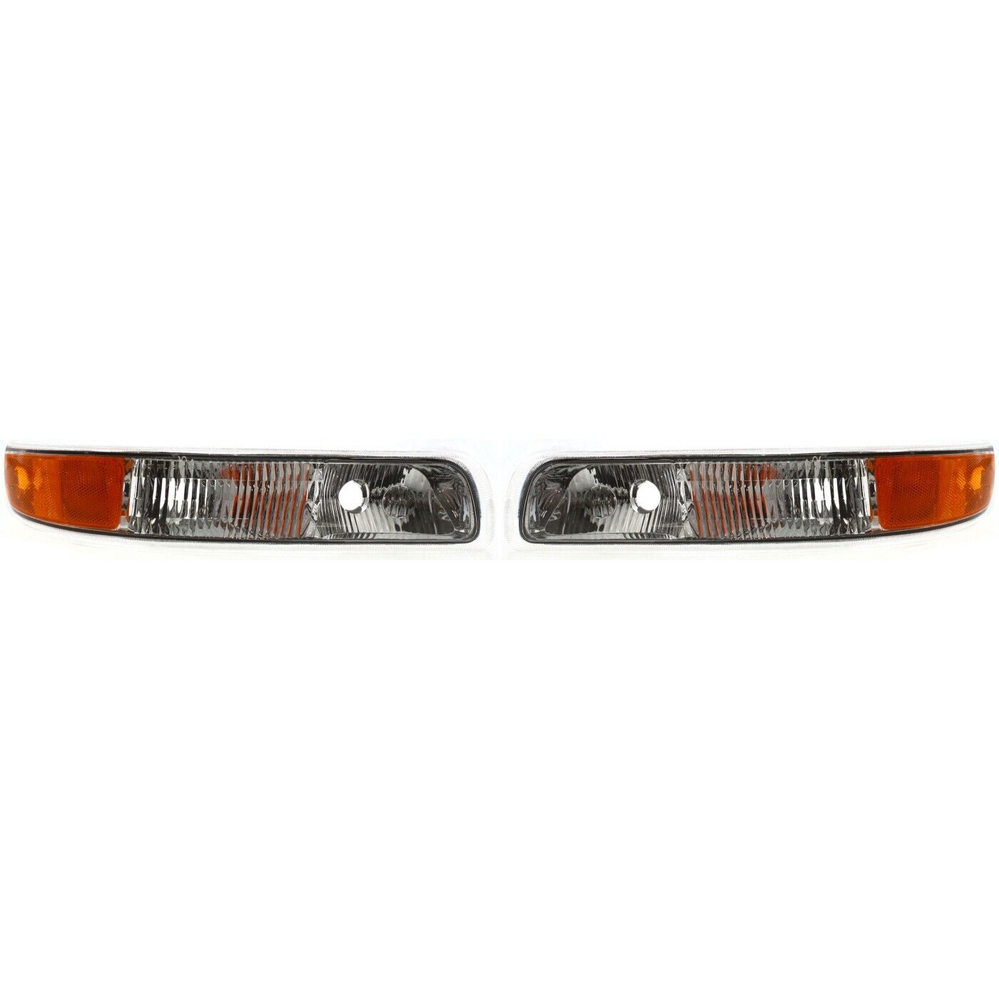 Corner Parking Turn Signal Light Lamp Left & Right Pair Set for Chevy Truck