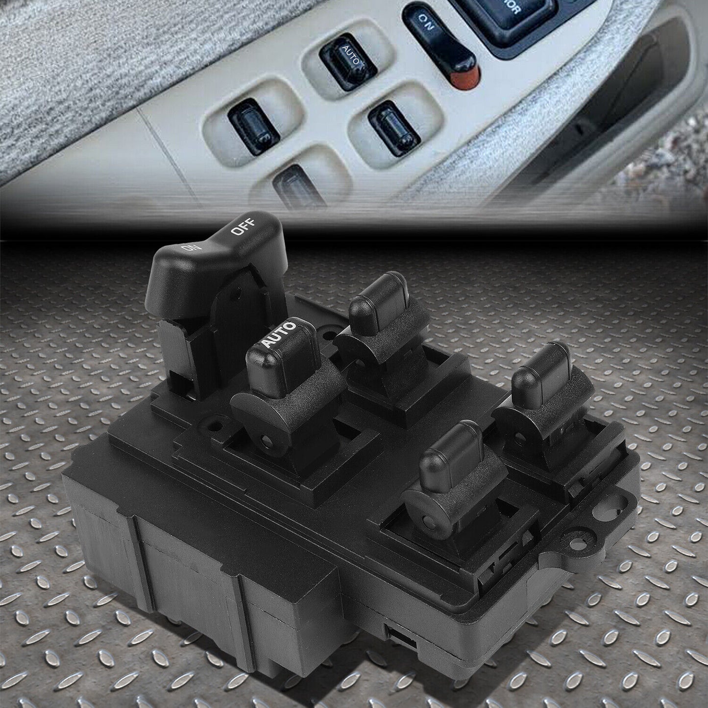 FOR 94-97 HONDA ACCORD SEDAN WAGON LEFT SIDE MASTER POWER WINDOW CONTROL SWITCH