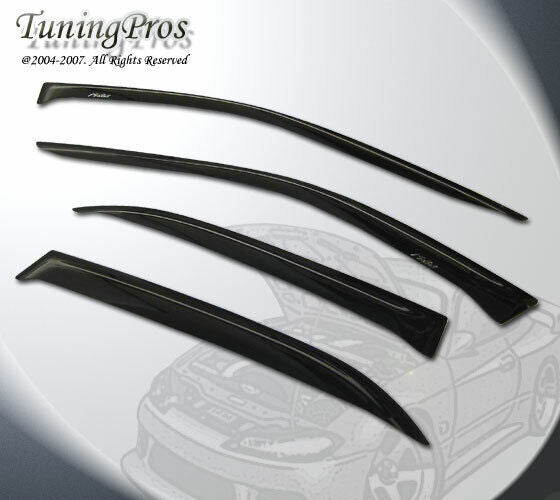 2007-2016 07-16 Volvo S80 Out-Channel Wind Deflector Window Visor Sun Guard 4pcs