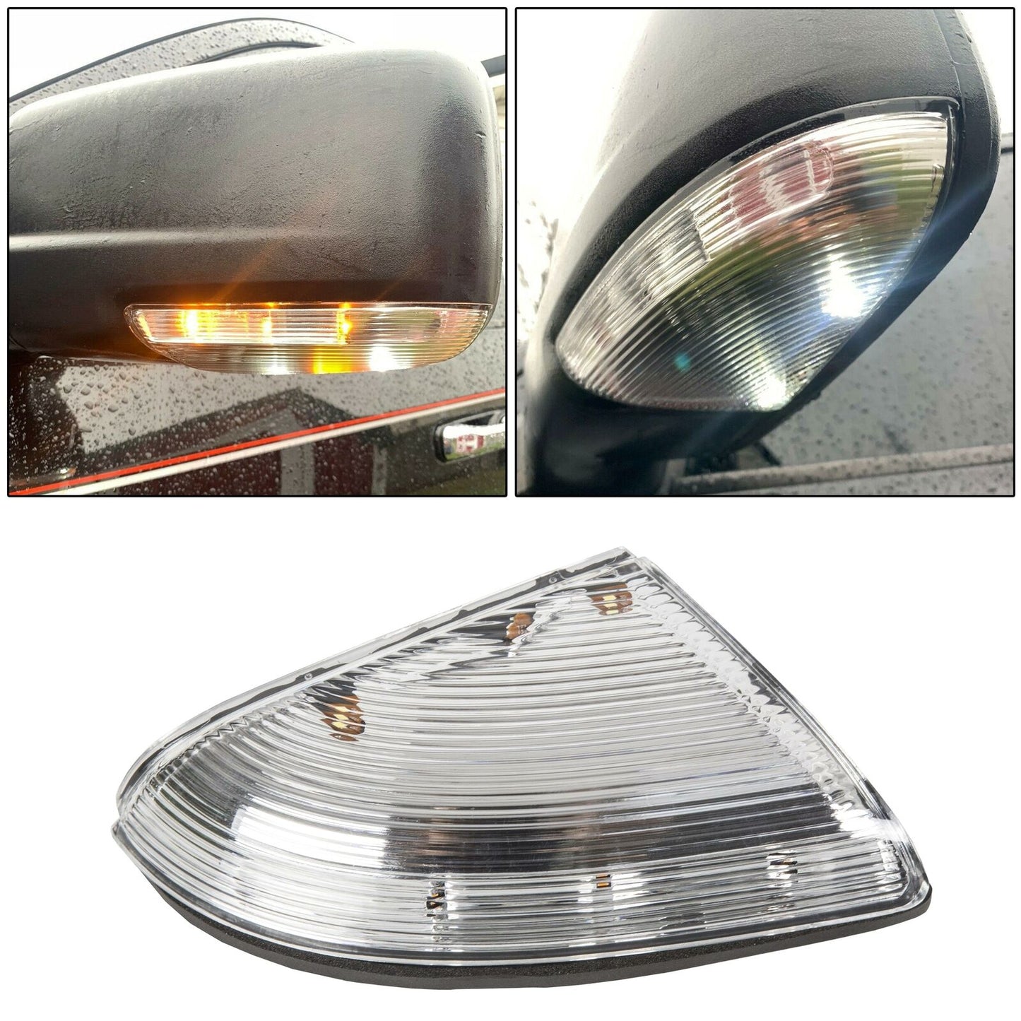 Front Driver Mirror Turn Signal Light Lamp For 09-14 Dodge Ram 1500 & 10-14 2500