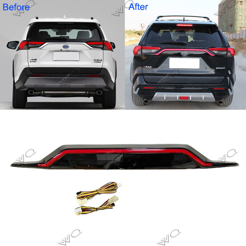 For 2019-2020 Toyota RAV4 LED Tail Brake Breathing Lights Dynamic Signal Lamp