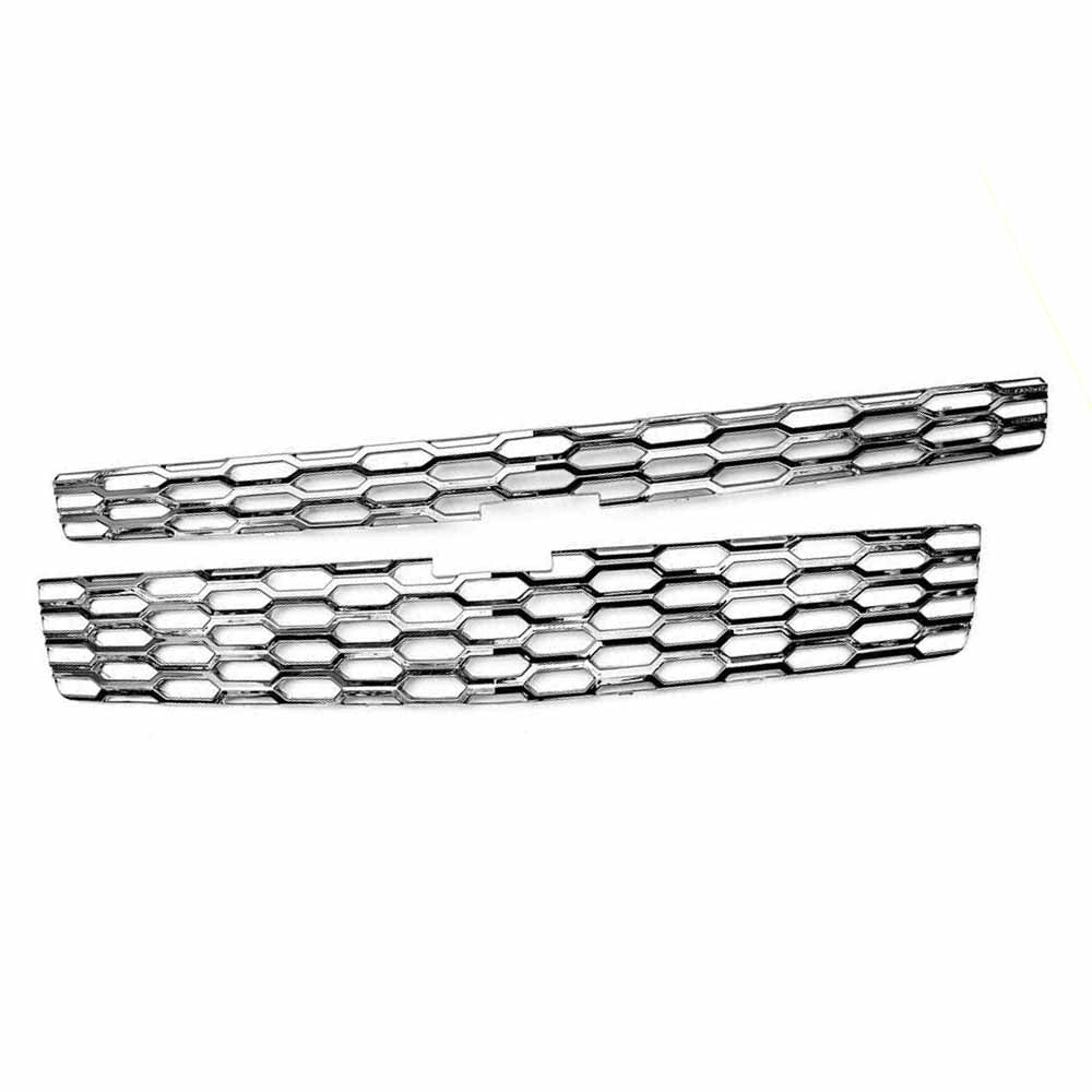 For 2015-2020 Chevy Tahoe Suburban LS / LT Chrome Snap Over Grille Overlay Cover
