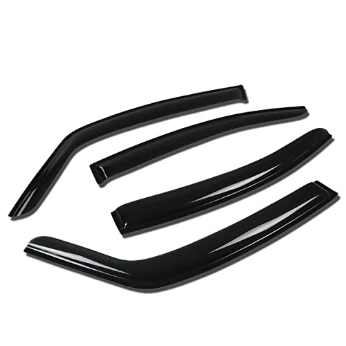 4pcs Smoke Window Visor For 2008 2009 2010 Suzuki SX4 Sedan Sun Rain Deflector