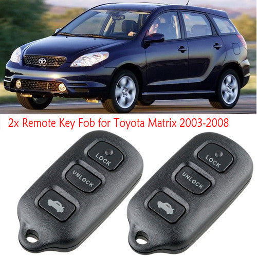 2pcs Keyless Entry Remote Car Key Fob for GQ43VT14T New Replacement