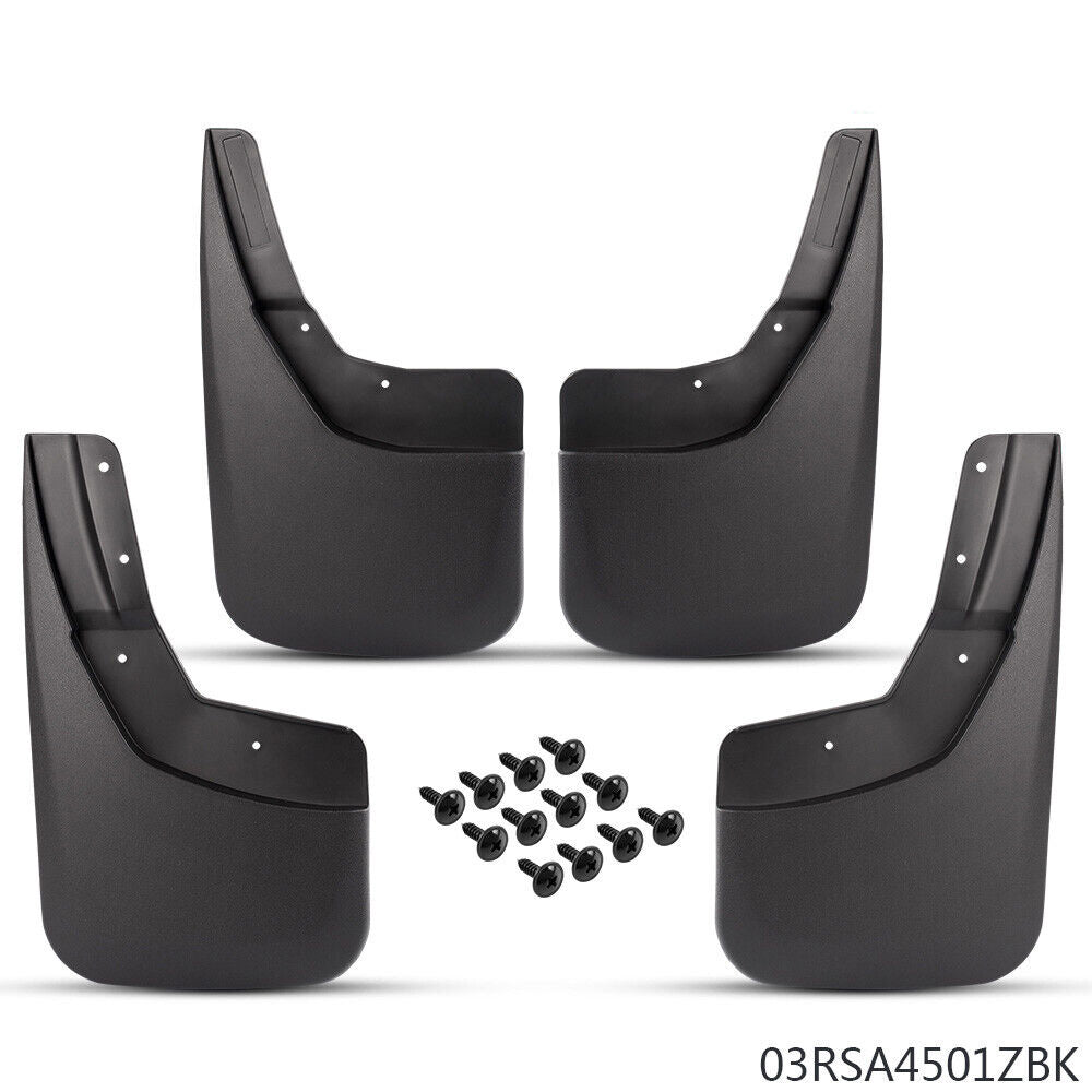 Fit 2014-2018 Chevy Silverado 1500 2500HD 3500HD Truck 4pcs Mud Guard Flaps