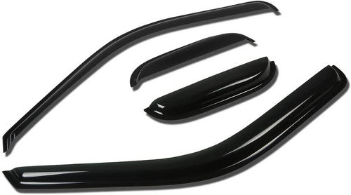 For 1999-2015 Ford Super Duty Window Vent Visor Rain Guard Deflector Sun Shade