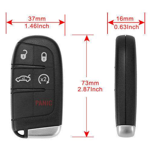 For 2011 2012 2013 2014 2015 Dodge Charger Journey Smart Prox Remote Key Fob