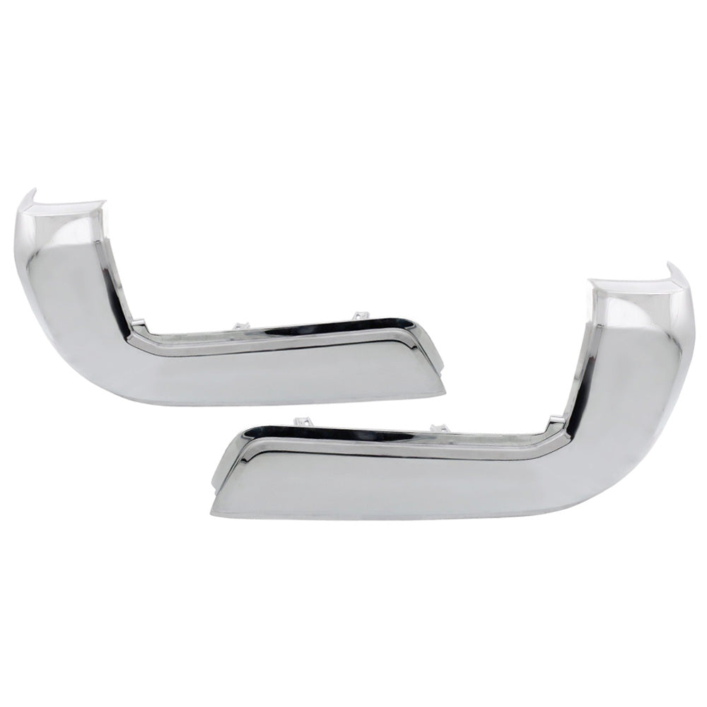 Chrome Rear Bumper End For 2016-2021 Toyota Tacoma Set of 2 LH & RH