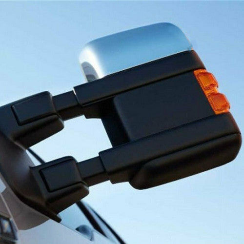 Fits 2008-2016 FORD Superduty F250 F350 F450 F550 Chrome Top Half Mirror Covers