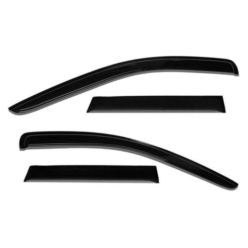 For 2010-2018 Ford Taurus Smoke Window Visors Sun Rain Wind Guards Vent Shade