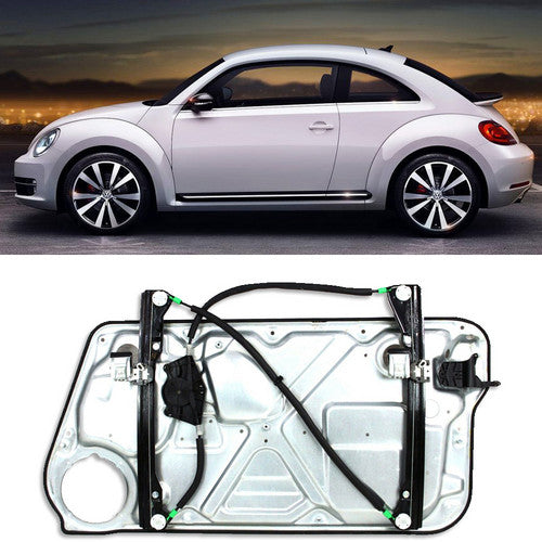 Window Regulator LH Left Front W/ Panel for 1998-2010 VW Volkswagen Beetle New