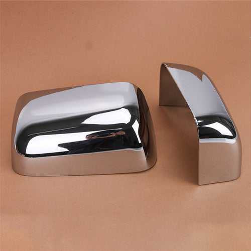 Fits 2008-2016 FORD Superduty F250 F350 F450 F550 Chrome Top Half Mirror Covers