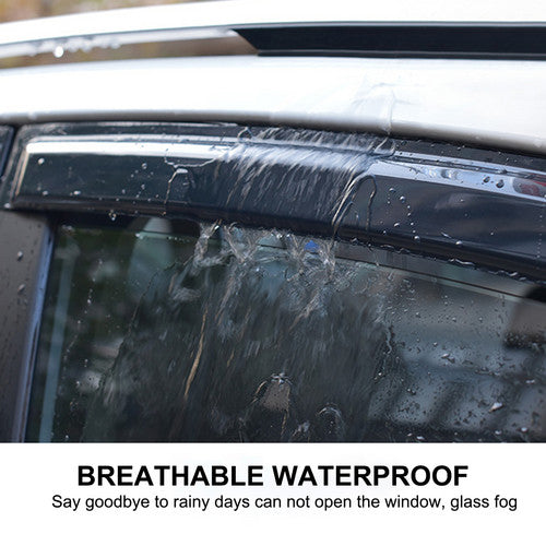 For 1999-2015 Ford Super Duty Window Vent Visor Rain Guard Deflector Sun Shade