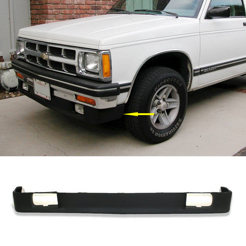 Front Valance For 1982-93 Chevy S10/1983-94 S10 Blazer, w/ Fog Light Hole Primed