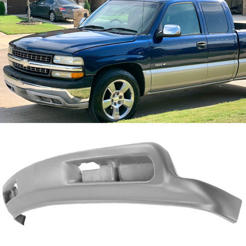 NEW Textured Front Bumper Lower Air Deflector for 1999-2002 Silverado w/out Fog