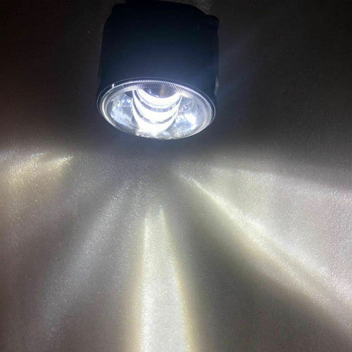 For Toyota Ford Honda Nissan Subaru White LED Fog Lights Lamps
