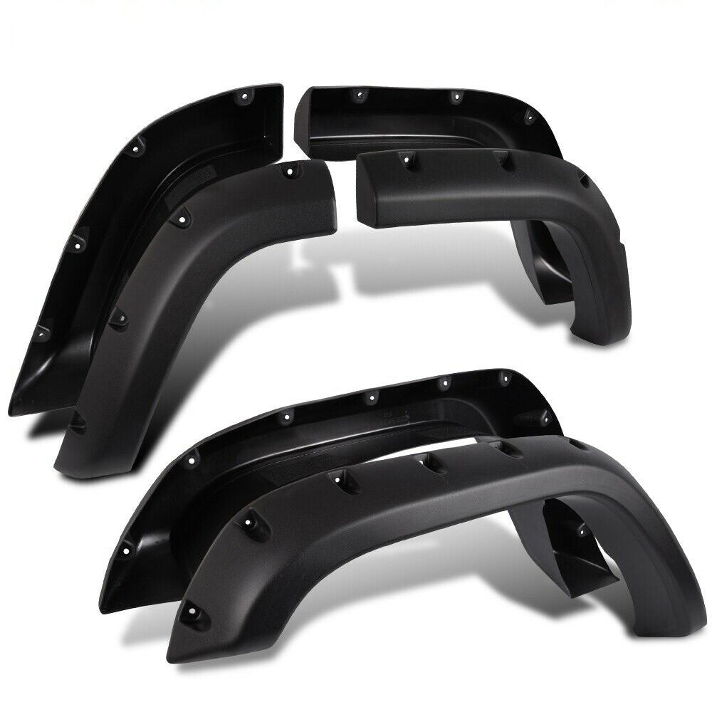 Pocket Rivet Style Wide Fender Flares Fits 1984-2001 Jeep Cherokee XJ 4DR Cover