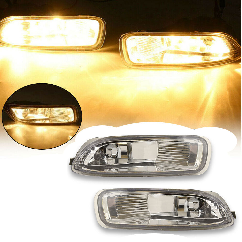 Clear Fog Lights For 2003 2004 Toyota Corolla OE Style Bumper Fog Driving Lamps