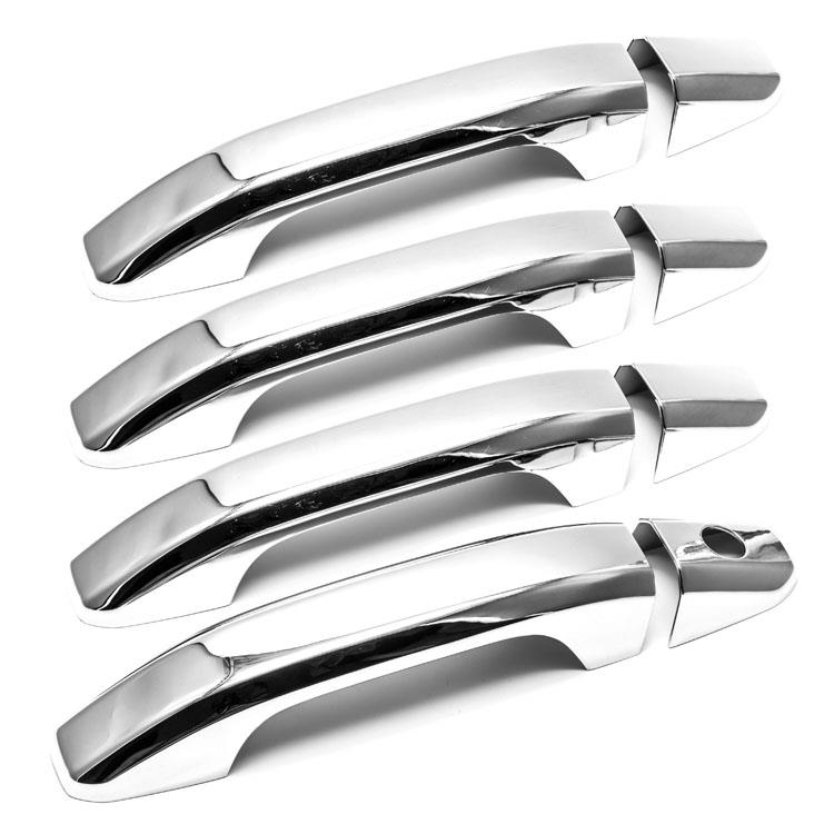 For 2014-2018 2019 Chevrolet Silverado 1500 Chrome Door Handle Covers 4PCS
