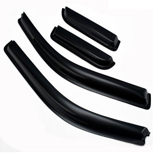 Fits 2004-2014 Ford F-150 Super Cab Window Vent Visors Rain Guard Deflector 4PCS