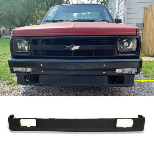 Front Lower Valance For 82-93 Chevy S10/83-94 S10 Blazer w/Fog Light Hole Primed