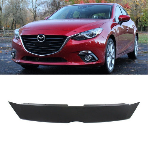 Primed Front Bumper Upper Grille Cover For 2014-2016 Mazda 3