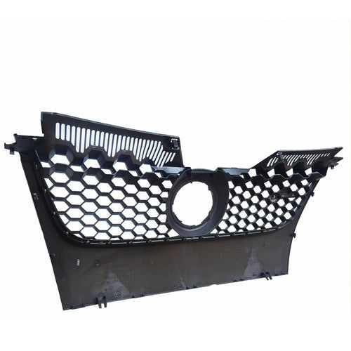 Front Hex Mesh Bumper Grille Carbon Fiber Print Fit 2006-2009 VW MK5 Jetta GTI