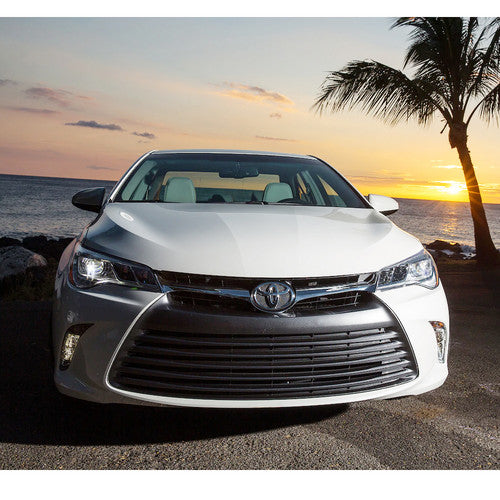 For 2015 2016 2017 Toyota CAMRY Front Chrome Hood Bumper Grill Upper Grille