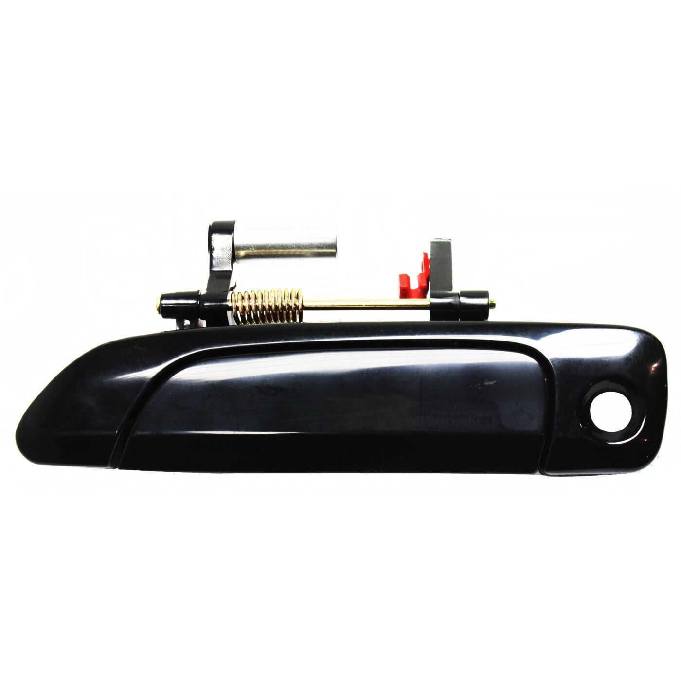 Front Driver Exterior Door Handle For 2001-2005 Honda Civic Sedan Smooth Black