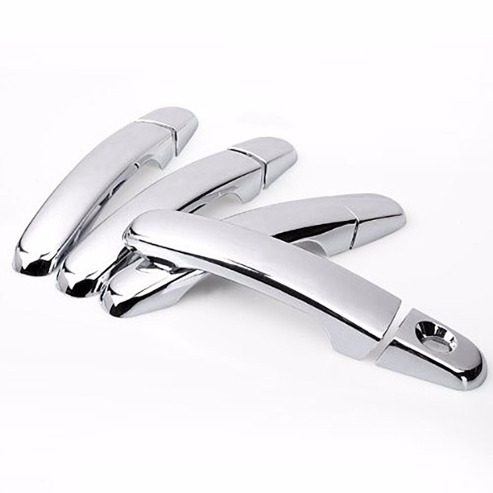 4PC For 2006-2011 Chevy HHR Chrome Door Handles Covers W/O Passenger Keyhole