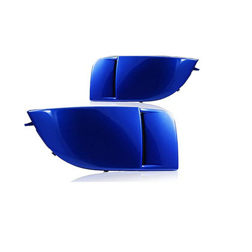 For 2004-2005 Subaru Impreza WRX STi Blue Fog Light Lamp Bumper Bezel Cover Cap