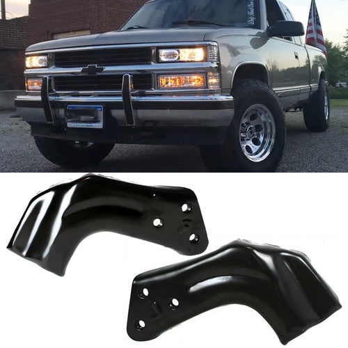 Bumper Bracket For 94-98 Chevrolet K1500 Set of 2 Front Left and Right Inner