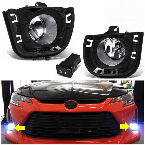 For 2014 2015 2016 TOYOTA SCION TC & TOYOTA ZELAS Fog Lights Lamps w/Switch