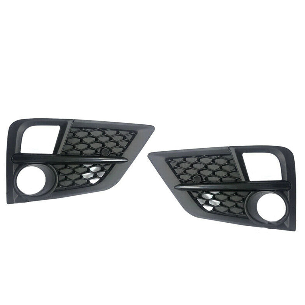 Fit 2018 2019 2020 Honda Odyssey Front Bumper Black Fog Lights Lamp Covers LH&RH