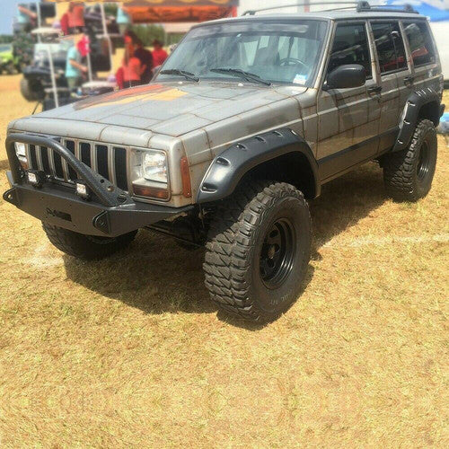 Pocket Rivet Style Wide Fender Flares Fits 1984-2001 Jeep Cherokee XJ 4DR Cover