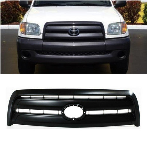 Grille For 2003-2006 Toyota Tundra Base Model Regular/Access Cab Black Plastic