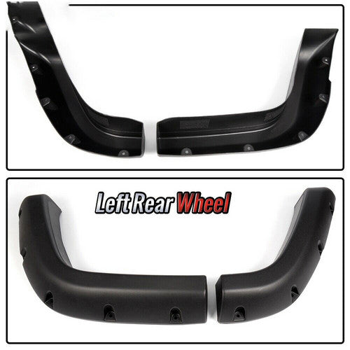 Pocket Rivet Style Wide Fender Flares Fits 1984-2001 Jeep Cherokee XJ 4DR Cover