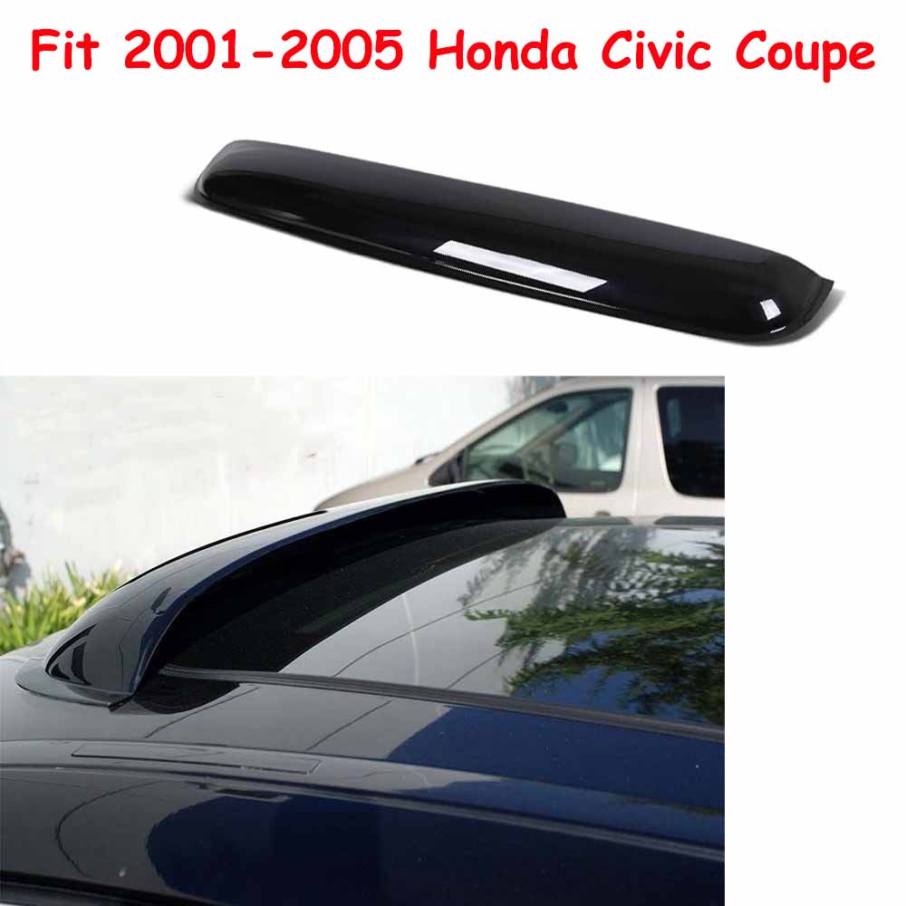 Moon Sun Roof Visor Deflector Guard 880mm 34.6" For 2001-2005 Honda Civic Coupe