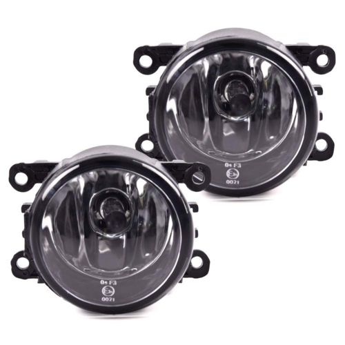 Pair Clear Lens Bumper Fog Lights Lamps w/ Bulbs For 2012 2013 2014 Ford Focus