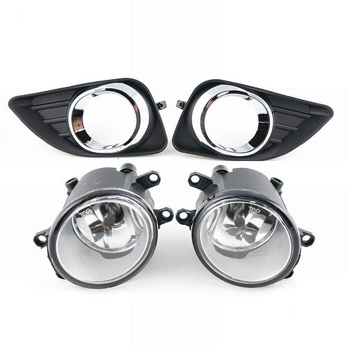 For 2010 2011 TOYOTA CAMRY Front Bumper Clear Fog Lights Driving Lamps Pair